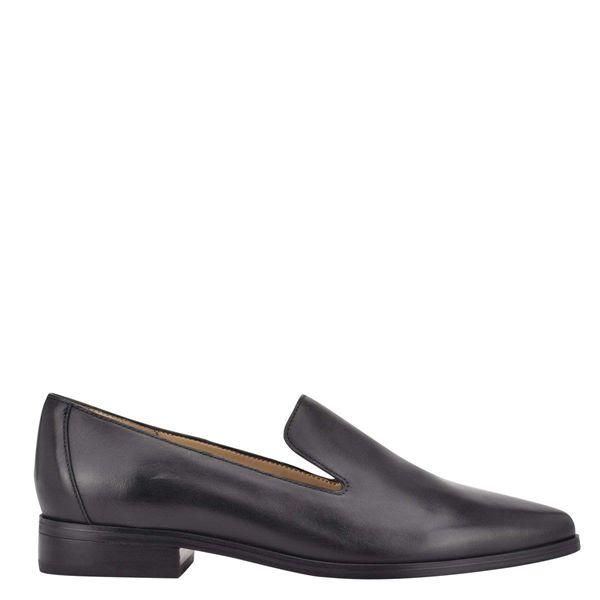 Nine West Zolee Black Loafers | South Africa 27N57-2F37